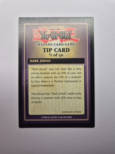 Yugioh tip cards - yugioh,